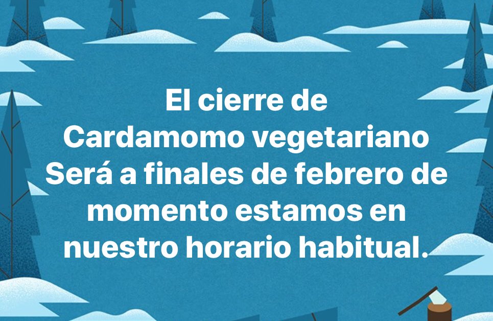 Parece que se ha creado confusión, son muchísimas las llamadas y mensajes que estamos recibiendo por eso queremos dejar claro que:
No hemos cerrado todavía.
Nos vamos a finales de febrero. 
Hasta entonces horario normal y si se puede con reserva.