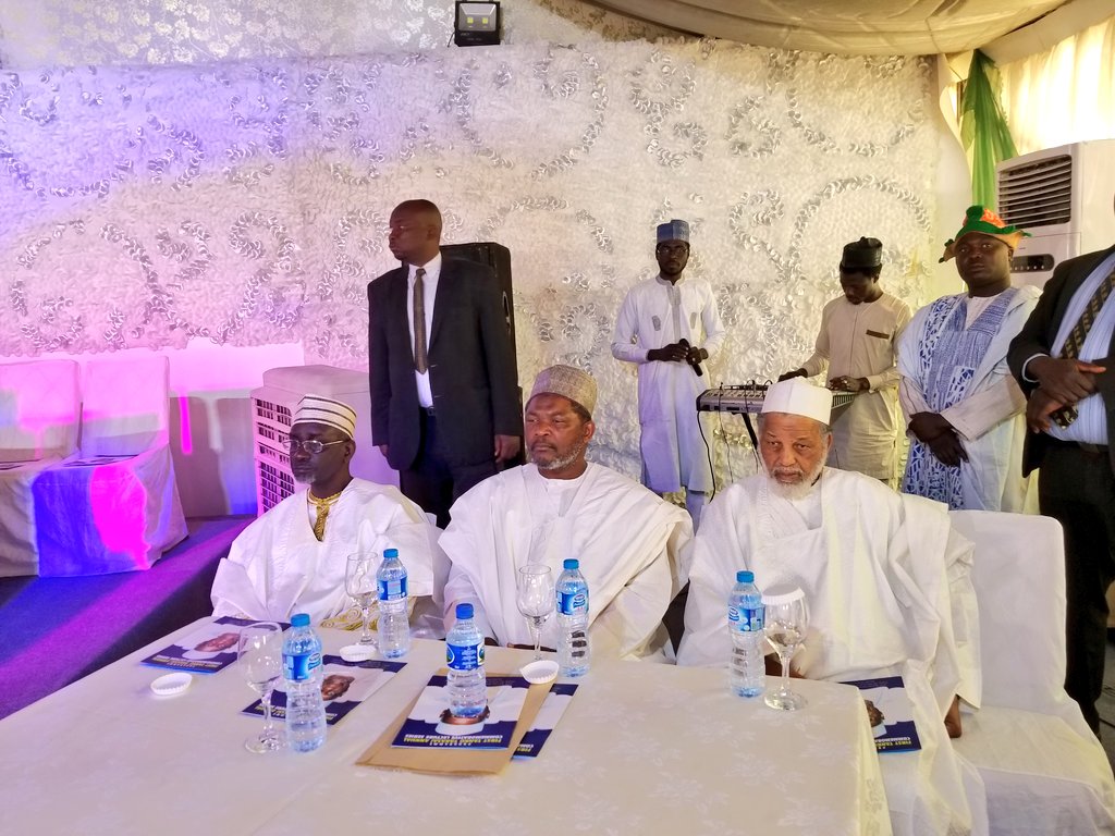 ShekarauNMT's tweet photo. Another pic of Mal. #IbrahimShekarau at the event. 

Source: @dawisu https://t.co/8HoITxIfzl
