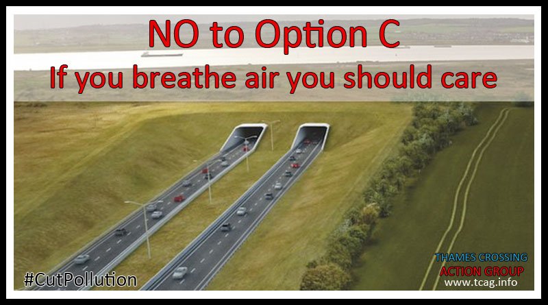 tcaginfo's tweet photo. @lowerthames @BEConnectedClub Exactly all about land grab and development, not about improving traffic congestion or air quality that it should be. Disgraceful, especially when there are better alternatives like Option A14 #NoToOptionC https://t.co/LByGiAX9o6