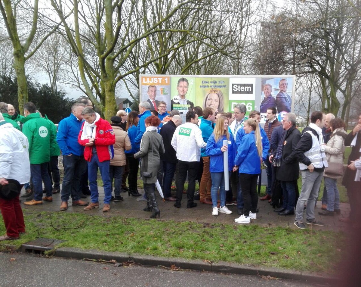 Start campagne gemeenteraadsverkiezingen Lansingerland. #Waardevol!