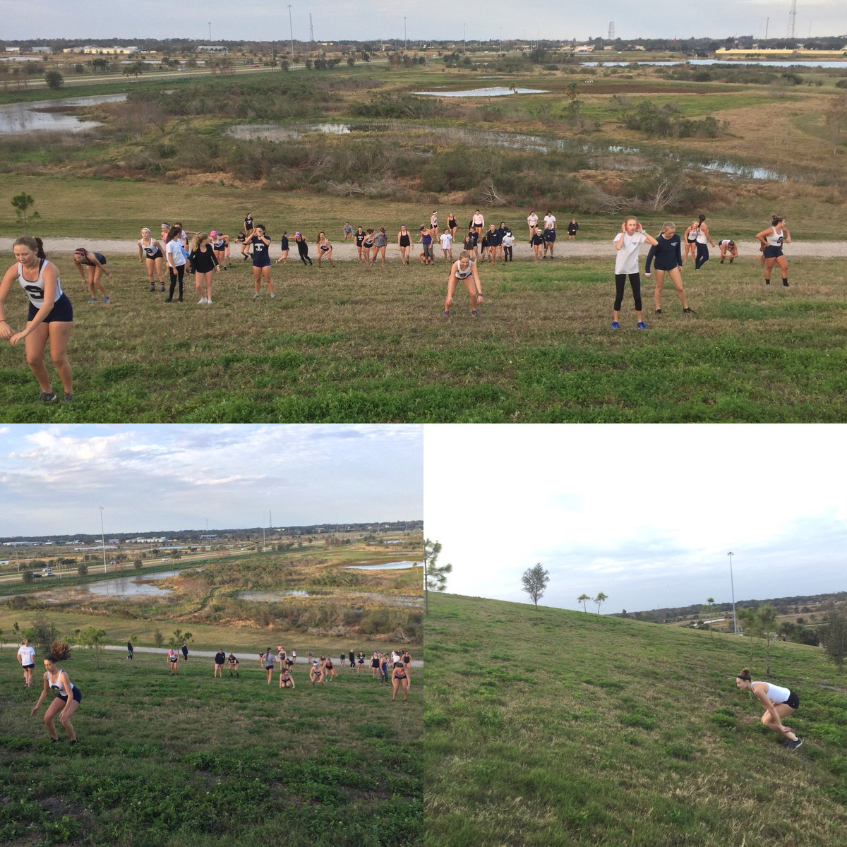 sarasotaCrew's tweet photo. Celery fields Saturday! Frog hops! #gosarasotacrew #landday #wintertraining #froghops #sarasotacounty #celeryfields #rowingrelated https://t.co/cxHcwI97Sf