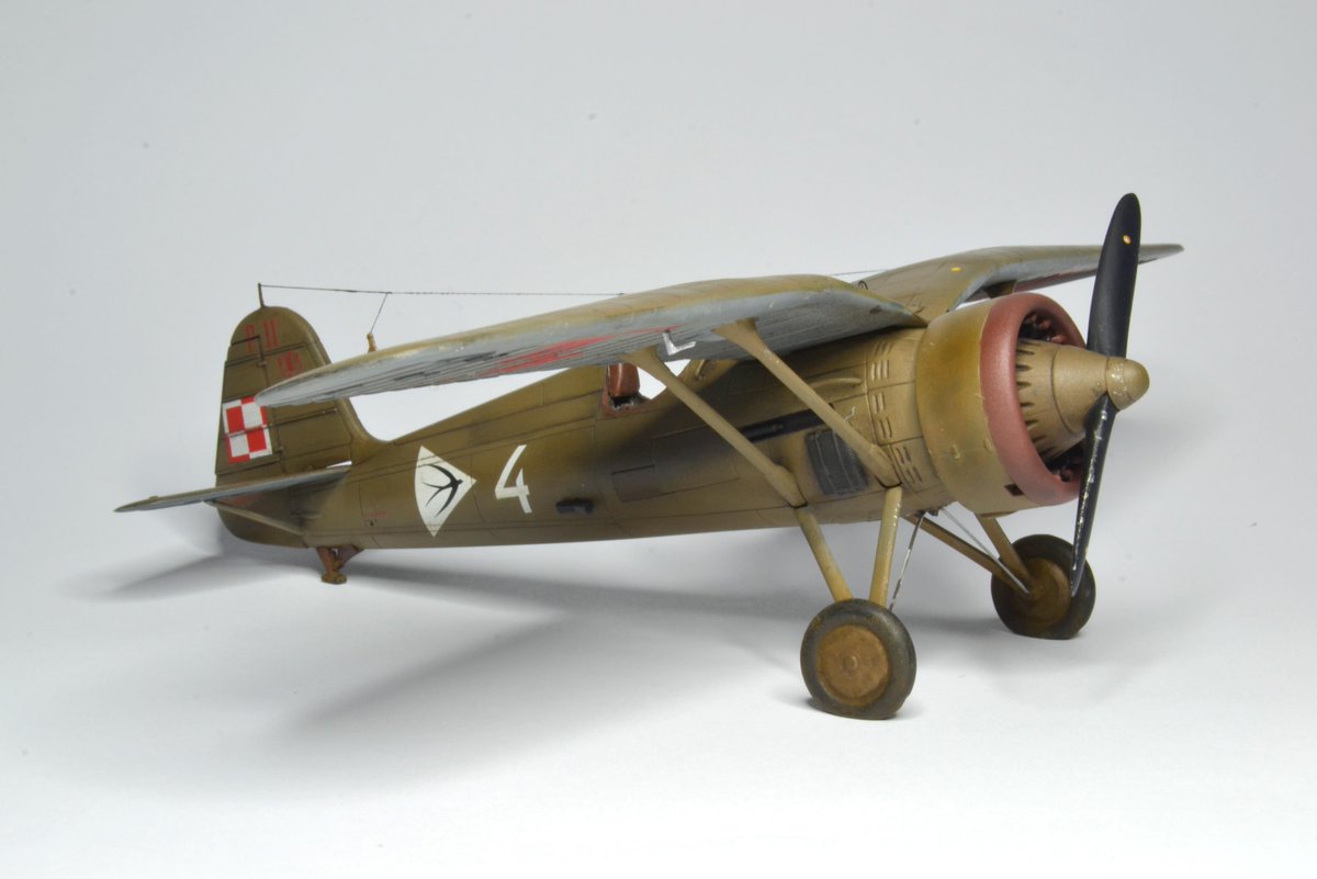 MirageHobby's tweet photo. Do you #like it? #Mirage #Hobby 
[PART 2] 1/48 PZL P.11c #madeby Szymon Soszka #Poland #buynow  #miragehobby #afición #diorama #hobby #militarymodelling #miniature #modelarstwo #modelism #modelismo #modellbau #plamodel #plastickit #plastickits #plasticmodel #plasticmodelkit https://t.co/6jGDXjU6k7