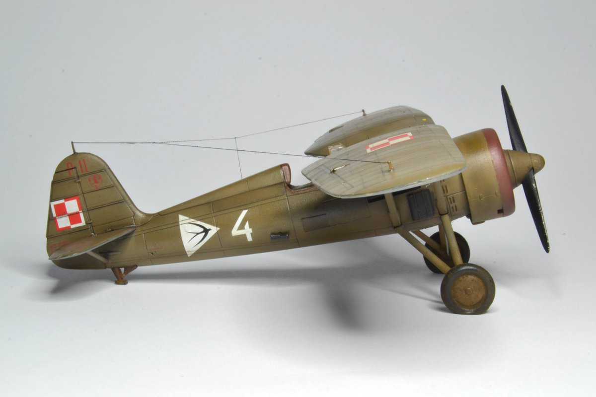 MirageHobby's tweet photo. Do you #like it? #Mirage #Hobby 
[PART 2] 1/48 PZL P.11c #madeby Szymon Soszka #Poland #buynow  #miragehobby #afición #diorama #hobby #militarymodelling #miniature #modelarstwo #modelism #modelismo #modellbau #plamodel #plastickit #plastickits #plasticmodel #plasticmodelkit https://t.co/6jGDXjU6k7