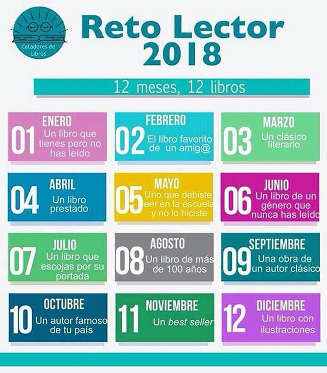 gidia_montilla's tweet photo. Es sencillo retomar el buen hábito de la lectura, puedes usar este calendario, rétate y cúmplelo. - #lecturas #libros2017 #librosclasicos https://t.co/vlWn1G7UyQ