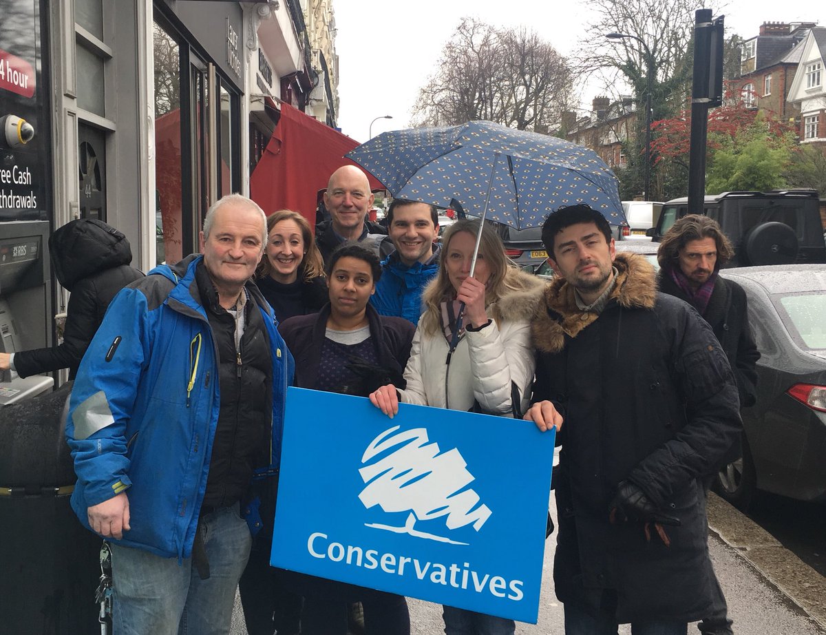 CamdenTories's tweet photo. Camden Conservatives talking to residents all year round, whatever the weather, about our plan for the borough: from cleaner streets to cleaner air, and from better schools to more police. #CleanUpCamden https://t.co/aH7cjme0h9