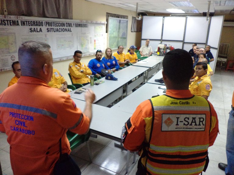 SistemaCarabobo's tweet photo. #Ahora Presentación del ejercicio Caribbean Wave 2018 a representantes #OVAED @Jacobo_Vidarte @isarvzla @BRAM_Venezuela @resfront @RescateValencia #UVALG @BTT_Carabobo https://t.co/9avC22vCle