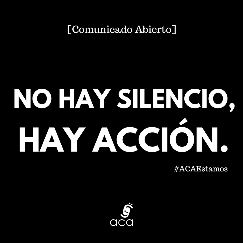 actoresACA's tweet photo. ...continuación 👉🏽 [COMUNICADO] Está circulando un artículo digital, lleno de calumnias sobre nuestra labor sindical y deshonrando nuestro trabajo digno como #ActoresProfesionales. No hay silencio y hay acción 👉🏽 ¡Colegas a compartir! RT RT RT #ACAEstamos https://t.co/S9tWilFYeh