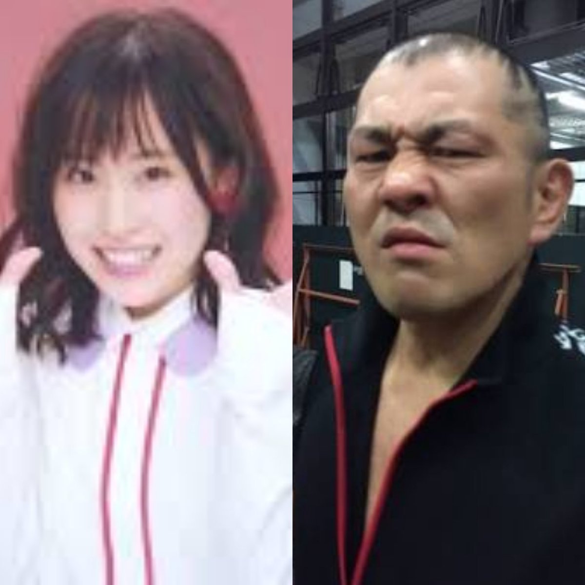 卜シ 鈴木みのり 左 鈴木みのる 右 なんかねー 一文字違うだけなんだけどさ いや 両方好きなんだよ 可哀想とか気の毒とかそんなんじゃないんだけど 何とも言えない気分になるよね え ならない