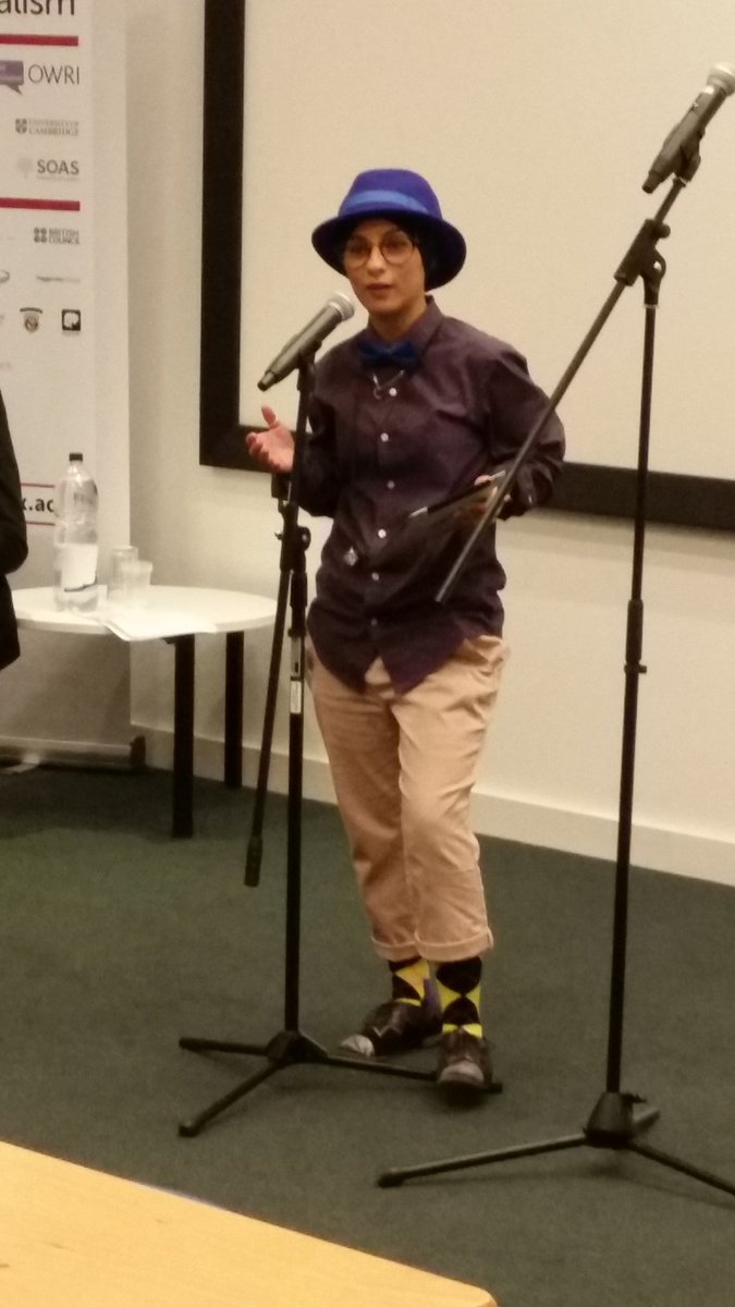 thedr5's tweet photo. @Voiceofthepoets & @beveryquiet mixing it up through spoken word, poetry and performance of diff languages @creativelangs #creativeml18 https://t.co/5FGX3msGV2