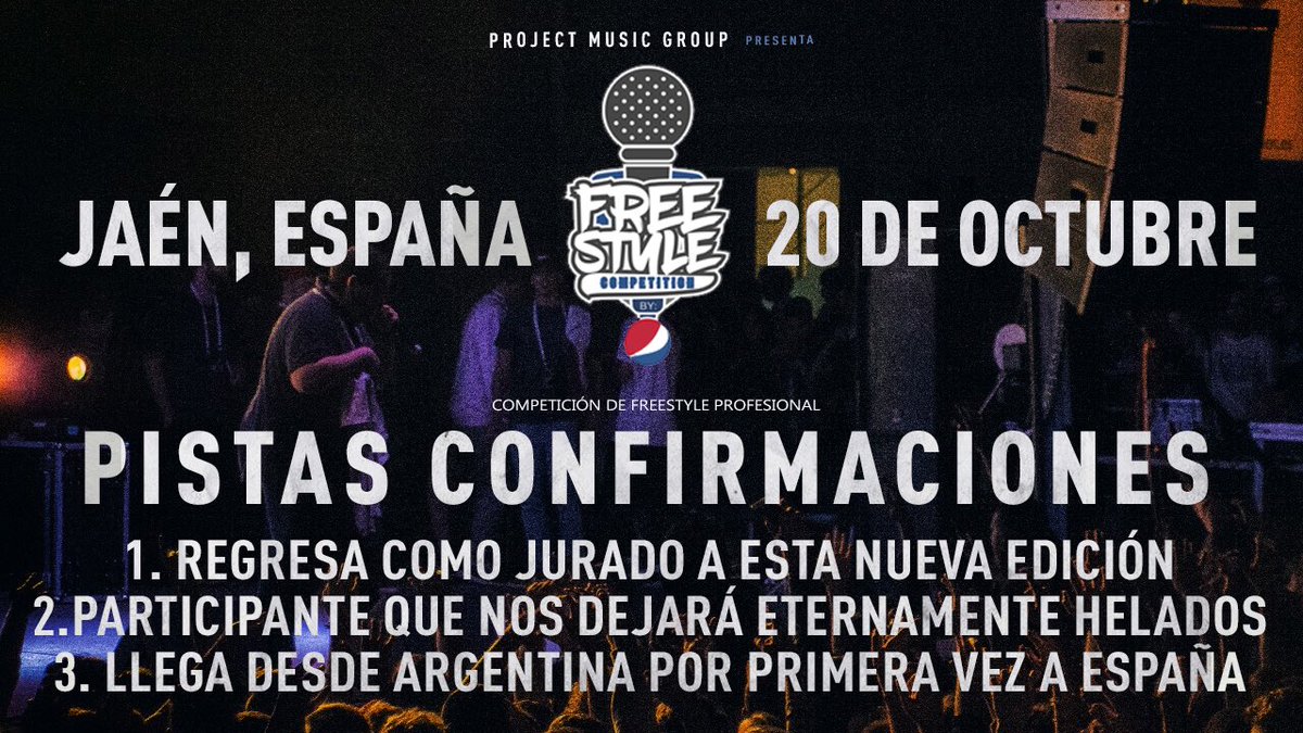 freestylecompe's tweet photo. #SORTEO de ENTRADA individual.

Deja tu pronóstico, #RT + #Follow y podrás venirte GRATIS

Ultimas entradas a precio actual
👉🏼 https://t.co/0dXAw9H08A (link in bio)

#FREESTYLECOMPETITION https://t.co/X3tx9CzbmV