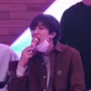kbjdoingthings's tweet image. byungjoo eating ice cream (2018)