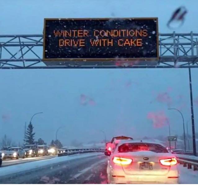 We always drive with Cake. And Widespread Panic. And maybe the Allman Brothers