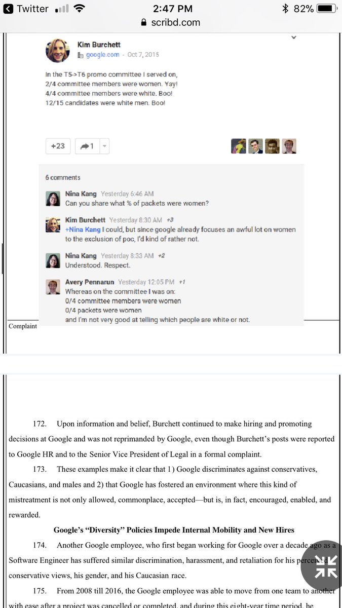 CAodysseus's tweet photo. Some insight into Google culture: https://t.co/mA92VDYaAL https://t.co/062to8JTi3