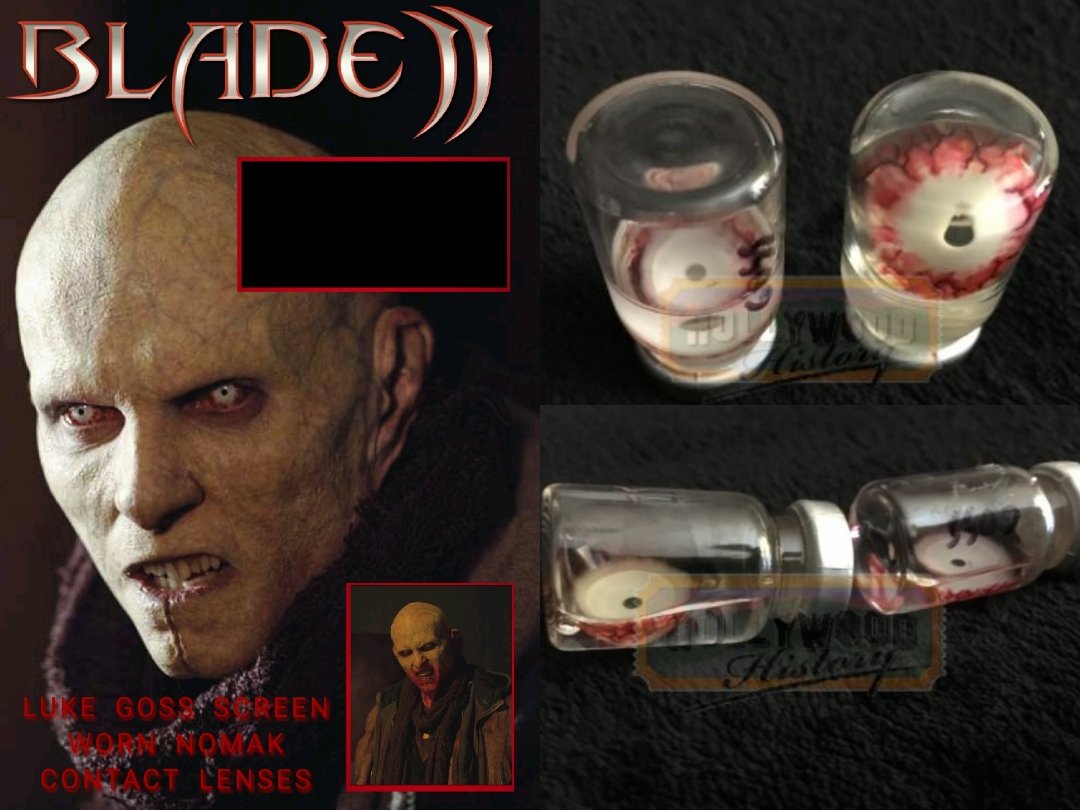 stefan_dean's tweet photo. @LukeGoss hope to meet you one day man and have you sign my display which will feature a pair of ur Nomak contact lenses from Blade 2 when they arrive :) https://t.co/jZxTQphe7m