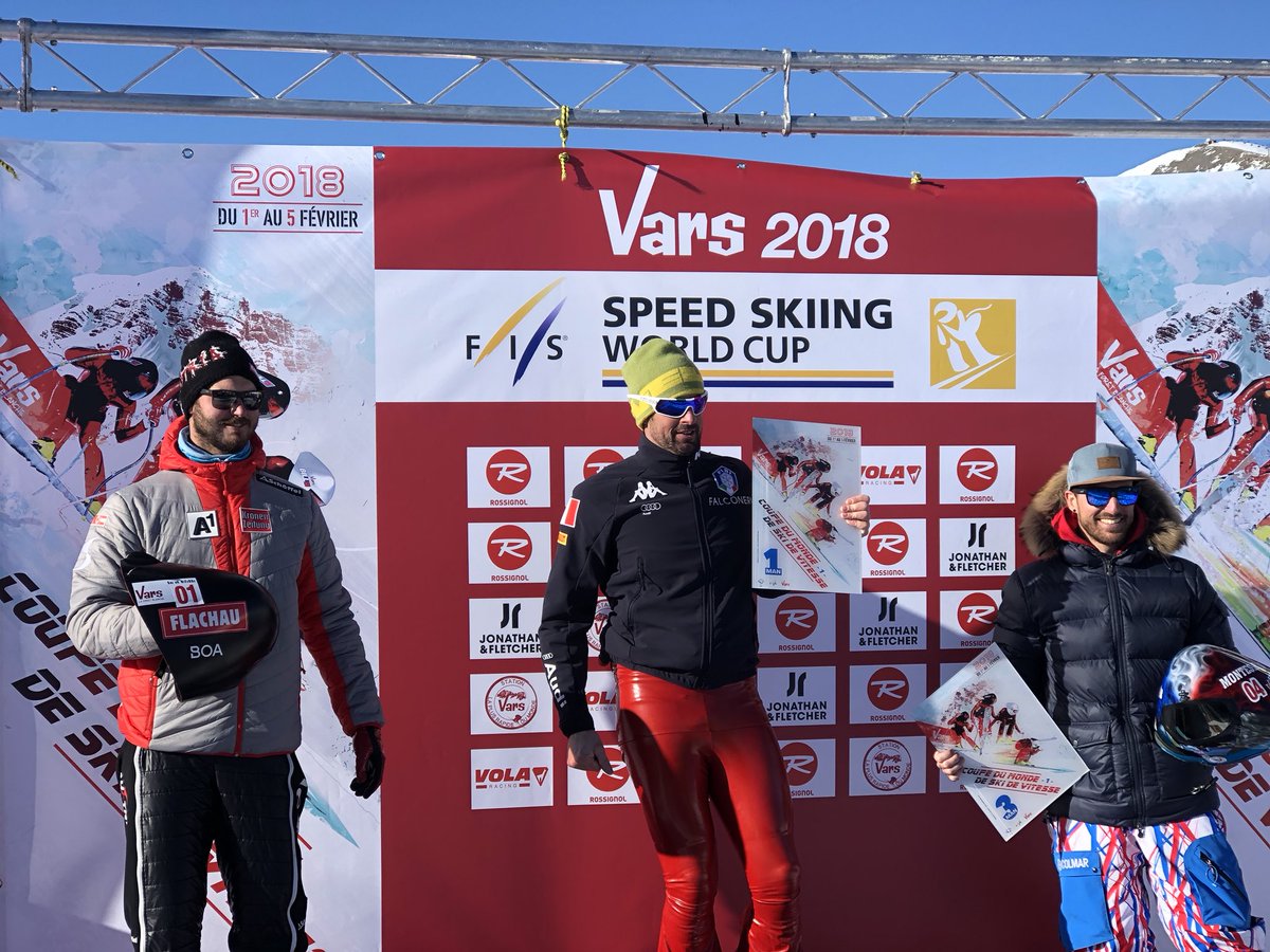 World Cup 1 podium men <a href="/Varsfob/">Vars La Forêt Blanche</a>. Let’s speed! #speedski #skiracing #skiworldcup