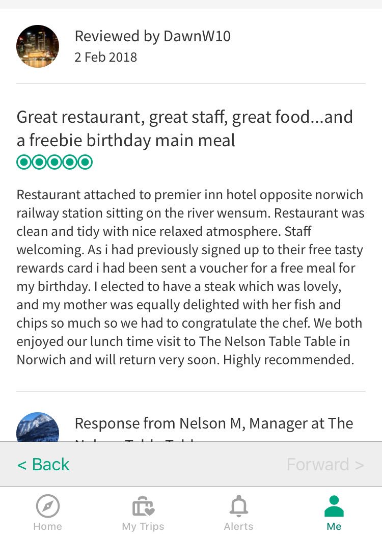 Amazing feedback! Well Done Nelson Squad 👍