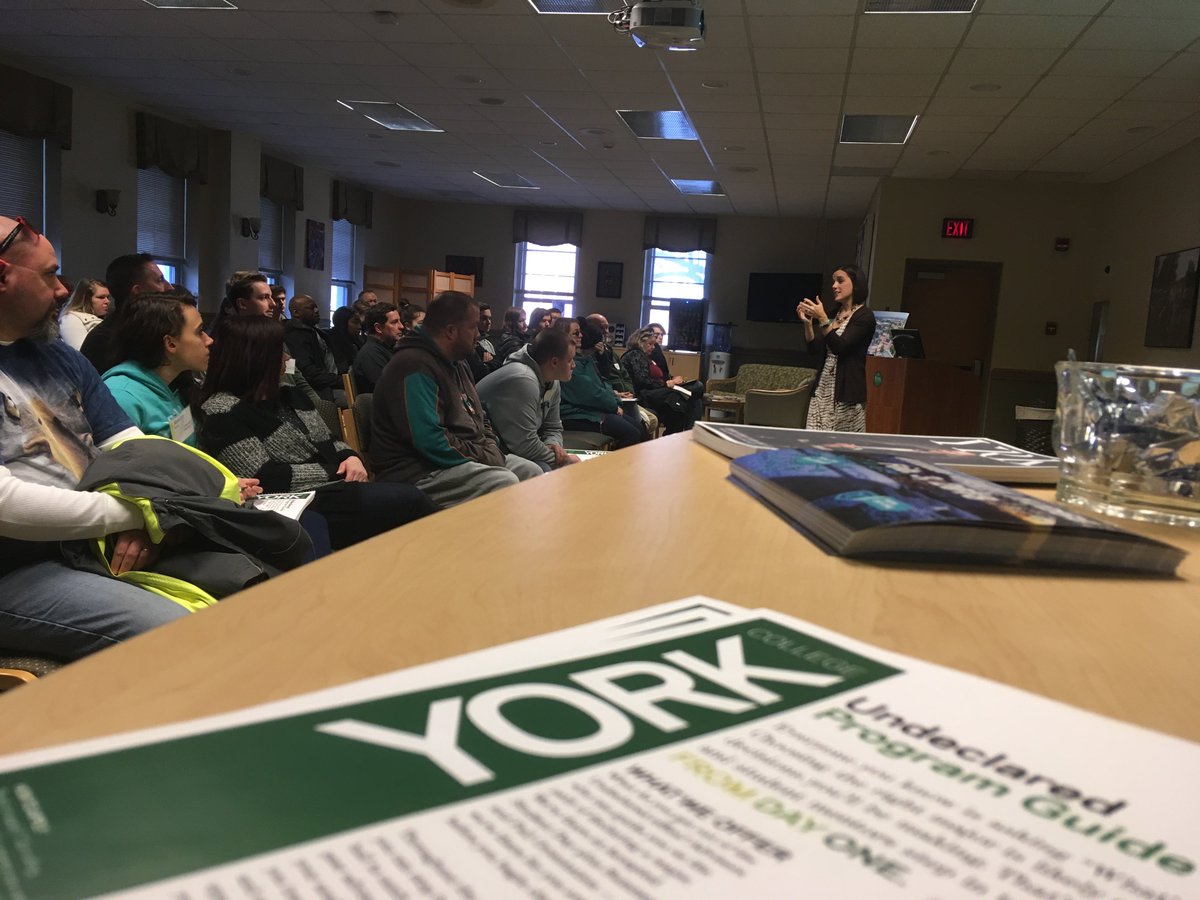 YCPAdmissions's tweet photo. “The fact is, people change majors.” - Stephanie, Undeclared Adviser. “When you do find it, it’s like ‘Ahhh. The seas are parting. You feel at home.’” @YCPAdvising #ycpopenhouse https://t.co/Wm18XJSZoV