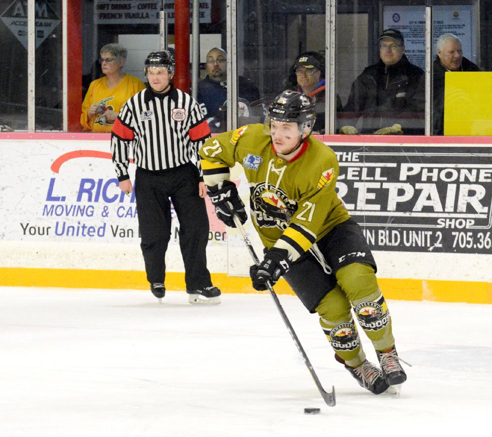 GAME DAY!!

Tonight we finish off our 3-game northern swing vs. <a href="/TimminsRock/">Timmins Rock</a>! 

⏰ - 7PM
📍 - McIntyre Arena 
🖥 - hockeyTV.com   

#FindAWay #DefendTheCup #ONEGOAL #RoadToTheBANK