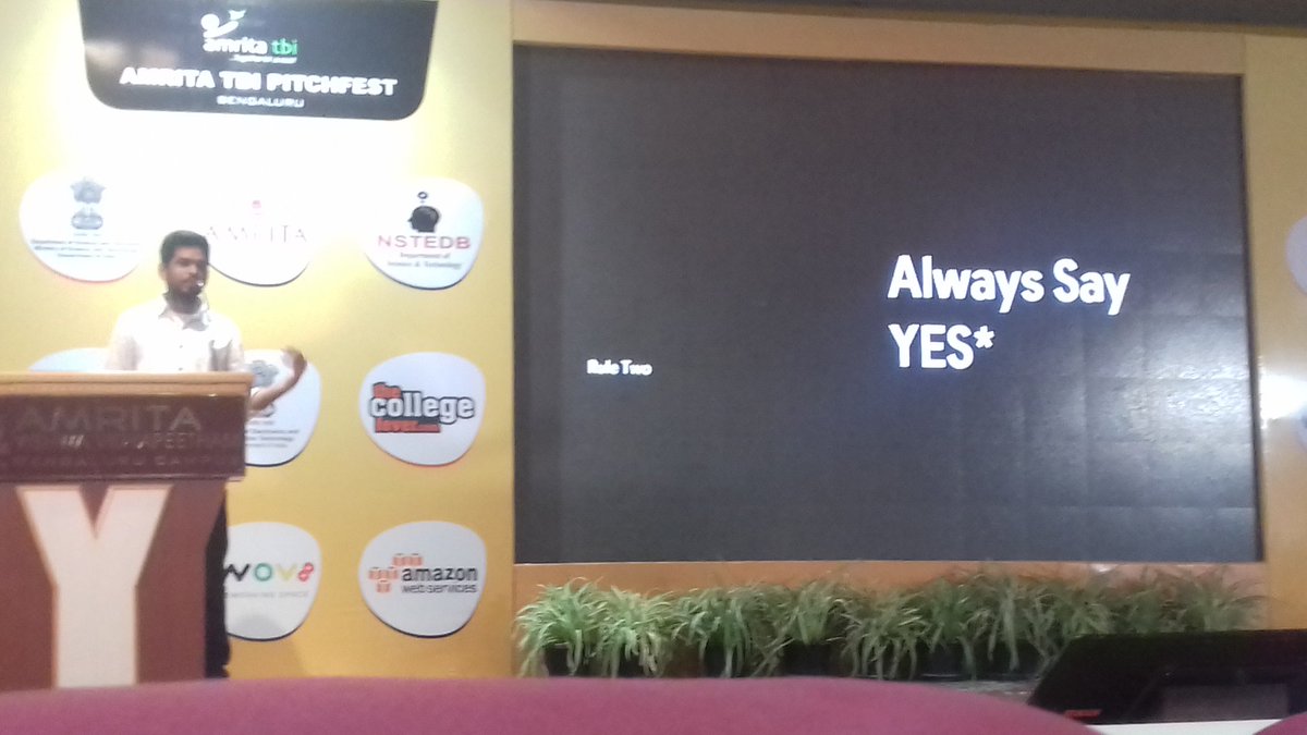 pranesh_ulleri's tweet image. Prashanth reddy , on the 3 unique rules that made him successful .
#studentsconnect #develper #success #exfacebookian #tips #startupcareer #startup #pitchfest4india #entrepreneurs #smartsup #Amritapuri #bangalore @AmritaTBI