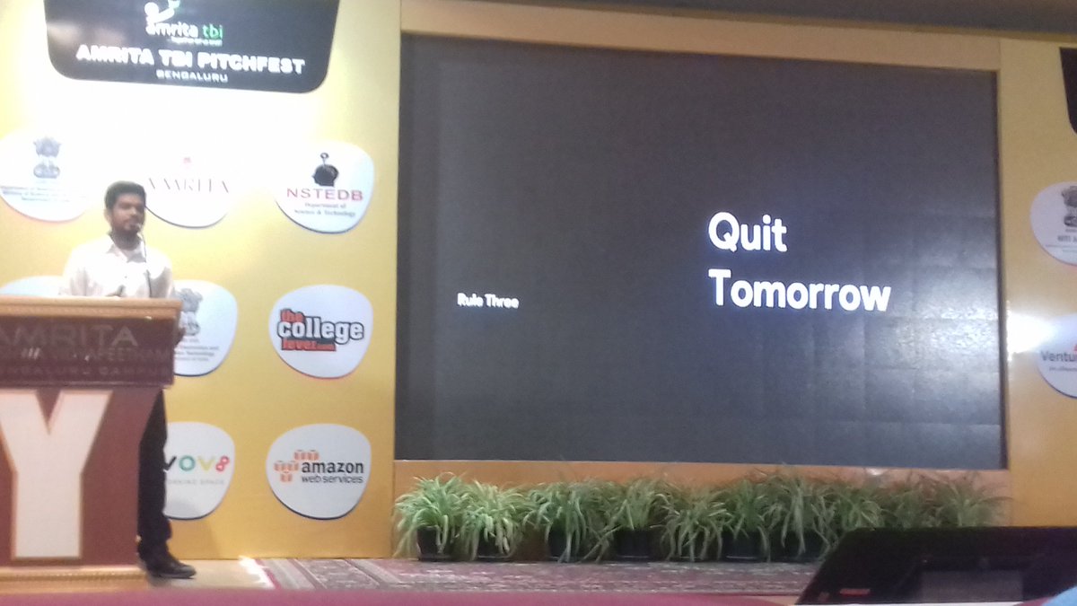 pranesh_ulleri's tweet image. Prashanth reddy , on the 3 unique rules that made him successful .
#studentsconnect #develper #success #exfacebookian #tips #startupcareer #startup #pitchfest4india #entrepreneurs #smartsup #Amritapuri #bangalore @AmritaTBI