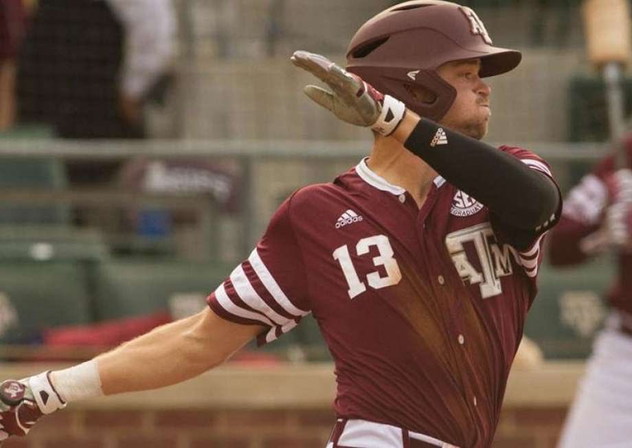 OlsenSection203's tweet photo. Here’s a couple of Bryan, TX boys reminding us we only have 13 #DaysToAggieBaseball left!

@KrBratsen13 @BlakeKopetsky https://t.co/zWmxWa2ggP
