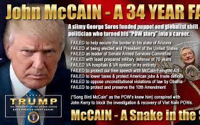 AmericasDrum's tweet photo. @douglaskarr @HippieChickie58 @SenJohnMcCain #RealTime #Truthbomb's 2 SHOW WHAT #Sneaky,#Jealous,#LoserToObama #TraitorMcCain IS ALL ABOUT? #ShutUpAndGrowUp @SenJohnMcCain💀! U R THE #SwampCorruption THAT MAKES #WeThePeople WANT R🤵#POTUS 2 #DrainTheDeepState #draintheswamp& PUT IN2⚖️#TermLimits👍!#Shame https://t.co/8PtGyOOdYy