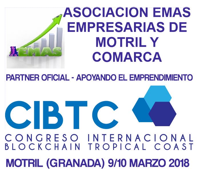 LatamBlockWeek's tweet photo. @EMASasociadas La asociacion de mujeres empresarias de #motril y Comarca, da su apoyo y colaboración al @CIBTC_MOTRIL y se convierte en partner del evento. @aytomotril @ethlend1 @ethereumproject @blockchain #bitcoin @dipgra @CamaraMotril @aecost @InfoUMA https://t.co/kdaLHdoitB