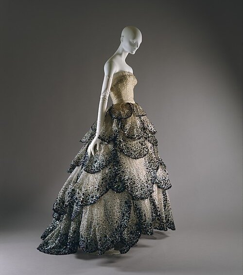 1948 – Christian Dior, Eugénie evening gown