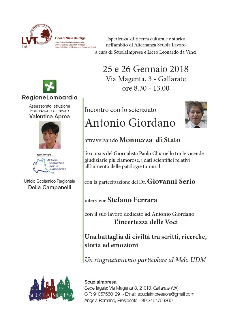angelaromano7's tweet image. Alternanza: un nuovo modello per la consapevolezza e la conoscenza. Due figure d'eccellenza:Professore @profgiordanoa e Valentina Aprea Assessore @LombardiaOnLine. Ambiente e Salute - conquistare il futuro, un obiettivo tra i primi da fare proprio!