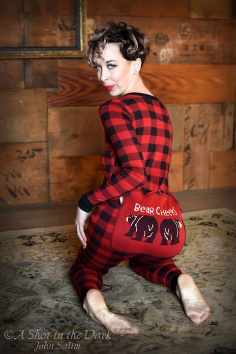 ashotinthedrknj's tweet photo. "Two steps behind" it only takes a minute of your precious time to turn around #MillieMie #shorthair #plaid #pajamas #bearcheeks #barefoot #picoftheday https://t.co/iy7kyyBW9T