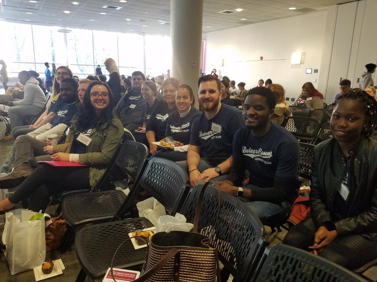 DCCC_CampusLife's tweet photo. @DelawareCCC Student Leaders ready for the #ILCPhilly @TempleUniv @TULeadership sponsored by @campusphilly! https://t.co/iIACv5QkpI