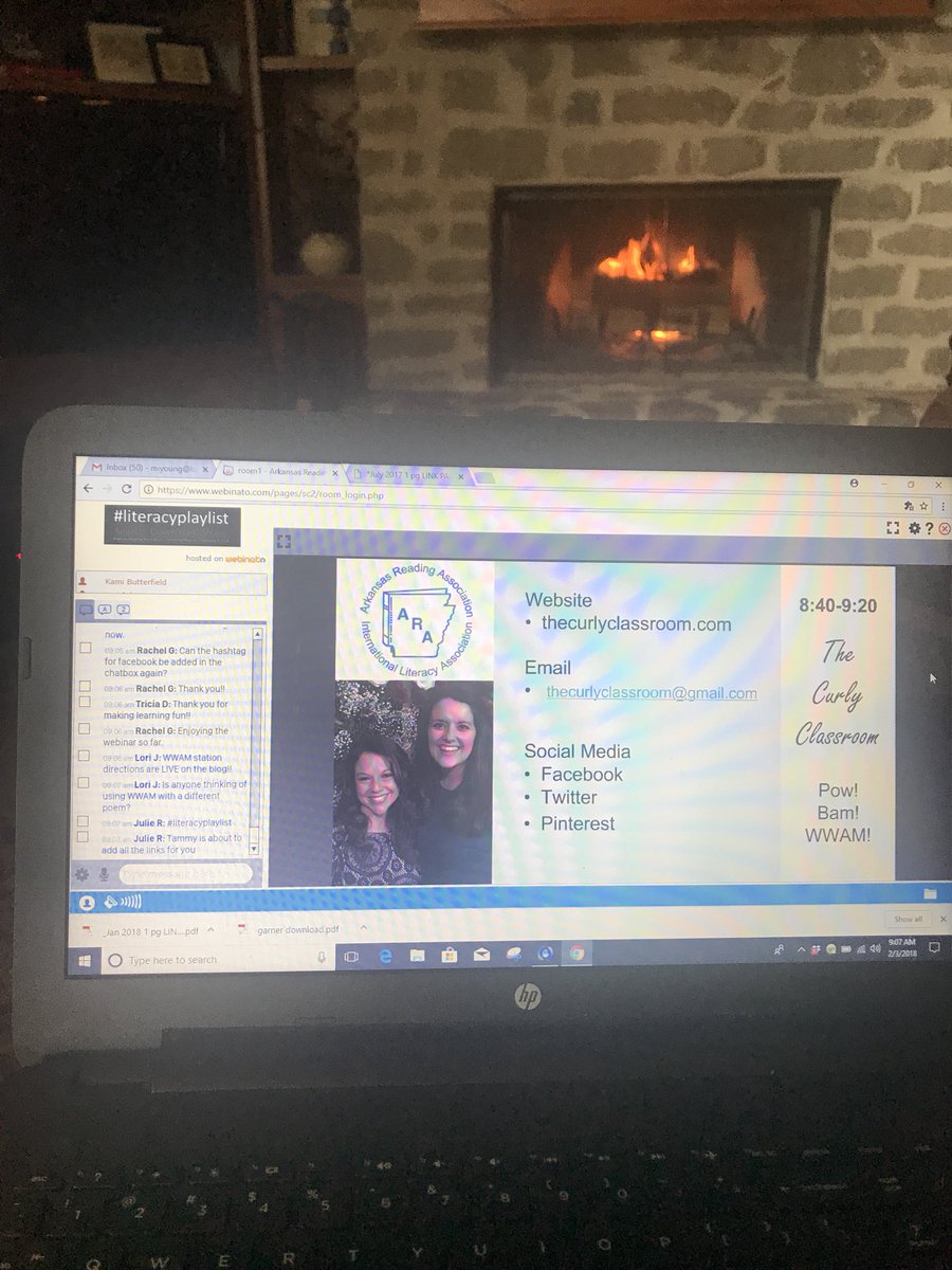 Most comfy PD ever! Thank you ARA!! #literacyplaylist <a href="/curlyclassroom/">The Curly Classroom</a> shared great strategies for understanding poetry!!