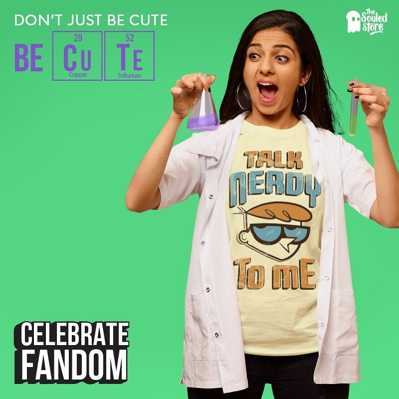thesouledstore's tweet photo. #ContestAlert
If nerd talk turns you on, you are at the right place! Share an ORIGINAL nerdy pick-up line and stand a chance to win this Tee!
Link: https://t.co/xksELlM1do
#TSSv2
Watch this space as we are set to reveal something big! Prep yourself to #CelebrateFandom with us! https://t.co/ZQX90VYhak