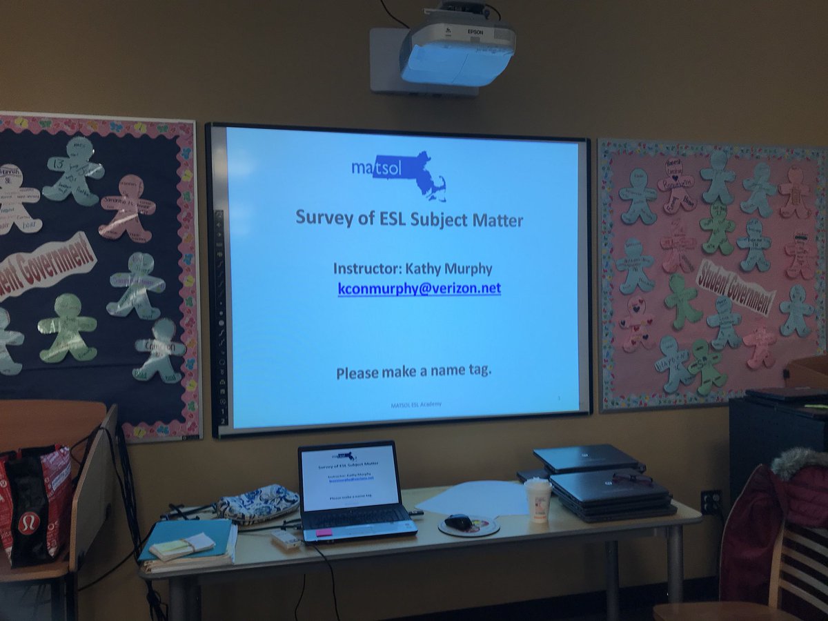 ELLs_frps's tweet image. 1st class of the 1st cohort of @FR_Educators ESL Teacher Academy w/@MATSOLorg. Great commitment to helping our #ELs achieve @frpsinfo.  #SaturdayAMclasses @massteacher #teachersNeverStopLearning #learning2gether4ELs
