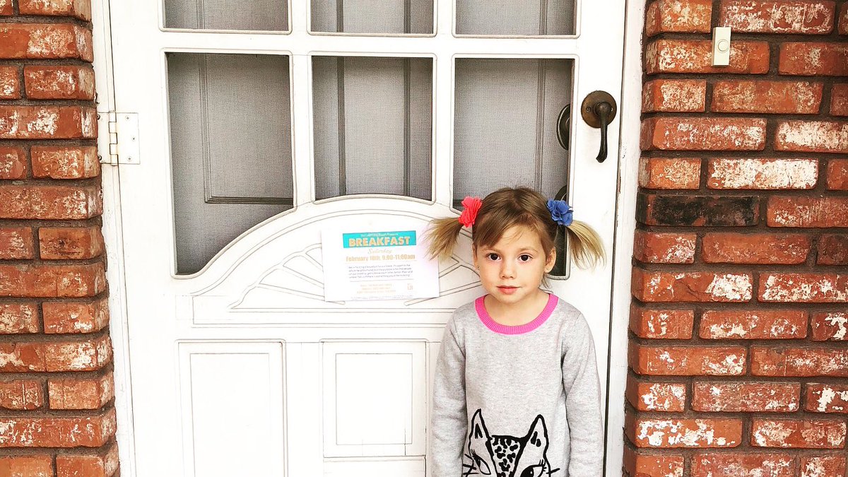 The best way to invite your neighbors over for breakfast is to go door to door with a smile! 

Community is built through invitation, welcome, inclusion, and hospitality. Then wait for the neighborly magic! #welovelb #community #abcd