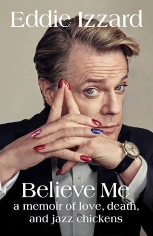 BootstrapYeti's tweet photo. @eddieizzard
Book of the day: Eddie Izzard's 'Believe Me: A Memoir of Love, Death, and Jazz Chickens' #BYbliophile #GateRecommends https://t.co/vwvlhi1zwS