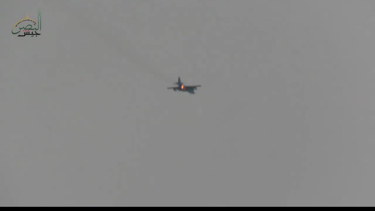 В Идлибе сбит Су-25 ВКС РФ В Идлибе сбит Су-25 ВКС РФ