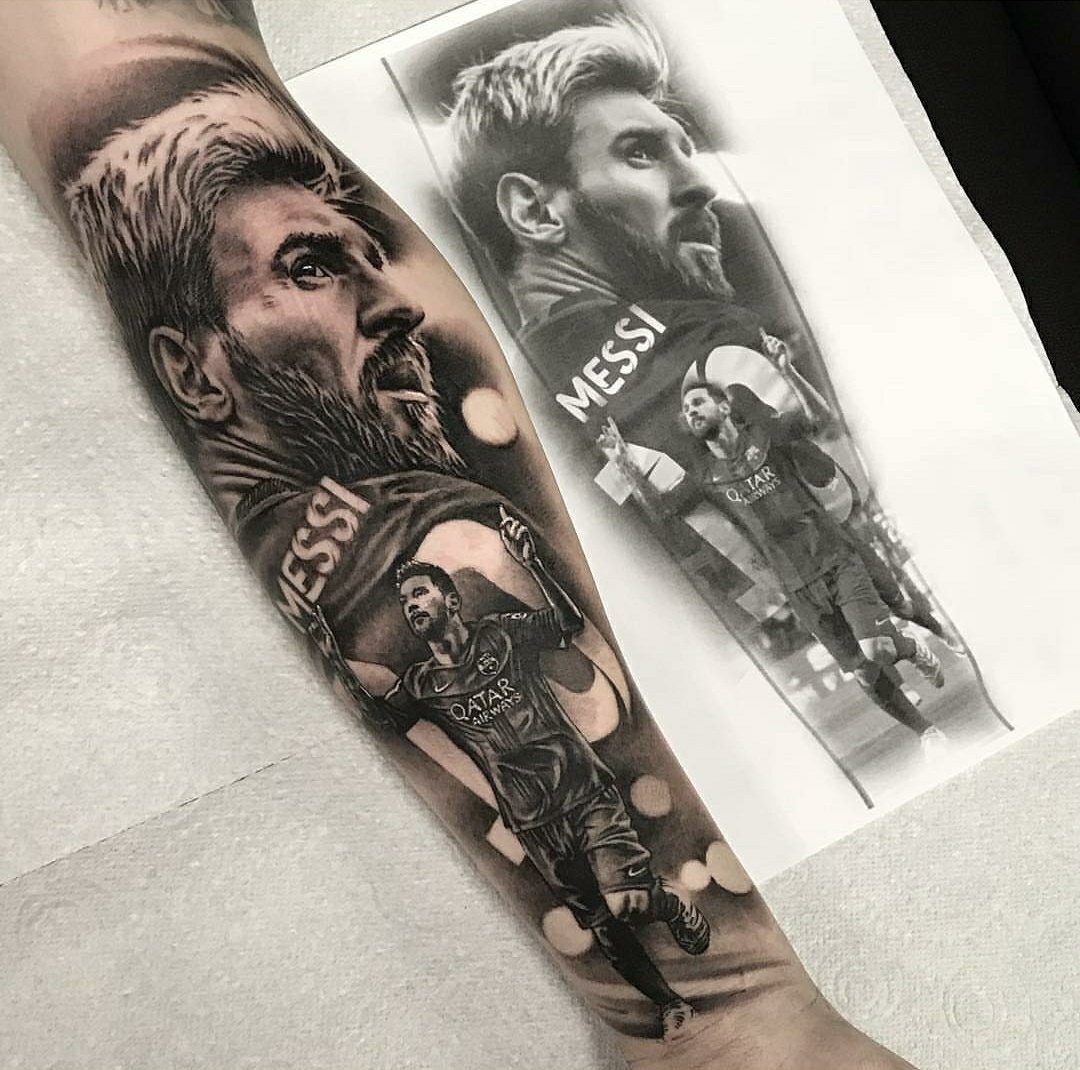 MESSI TATTOO  Messi tattoo Tattoos First tattoo