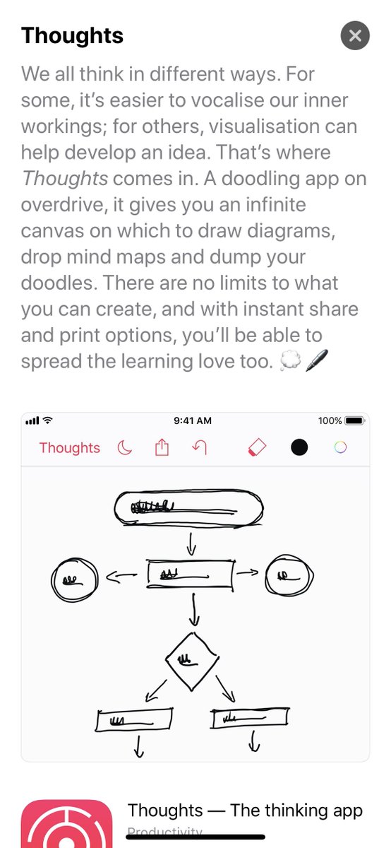 We are very happy to see Thoughts promoted in the Australian app store 😊
