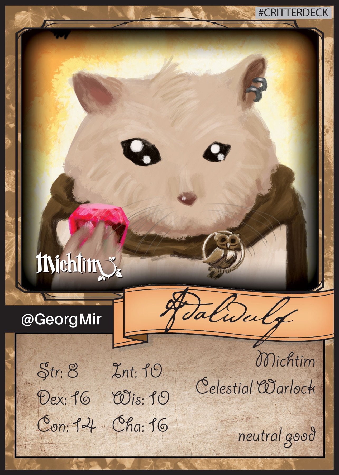 Adalwulf critterdeck cqrd