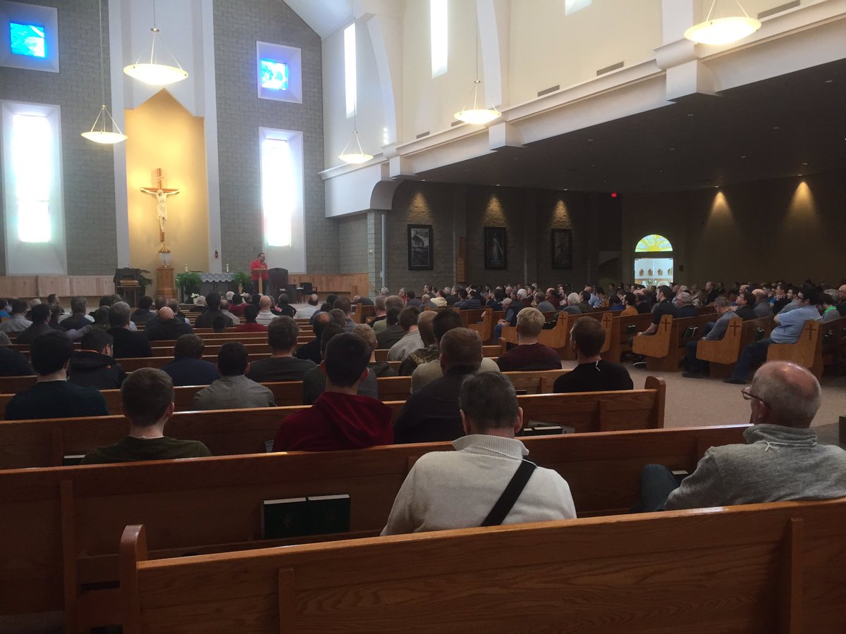 CFM1995's tweet photo. We are truly grateful for the wonderful participation of approx 400 men at our Catholic Family Ministries Annual Men of Integrity Conference.
Thank you to our speakers Sean Dalton, Matt Dalton, with clergy guests Fr. Miguel Irizar and mass celebrant Fr. Paul Moret.
#CAEDM #CFM https://t.co/XPiG0Reb81