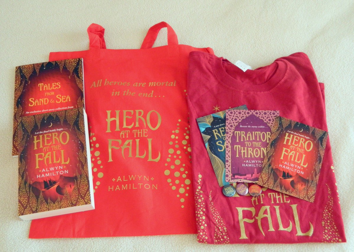 TheRebelSands's tweet photo. Thanks so much to @FaberChildrens / @FaberBooks for helping to send my Hero At The Fall by @AlwynFJH book swag! I love it!!β€οΈπ§‘ π₯ποΈβ¨βοΈ
#rebelsands #RebelOfTheSands #TraitorToTheThrone #HeroAtTheFall #TalesFromSandAndSea https://t.co/MaoFSa5yGx