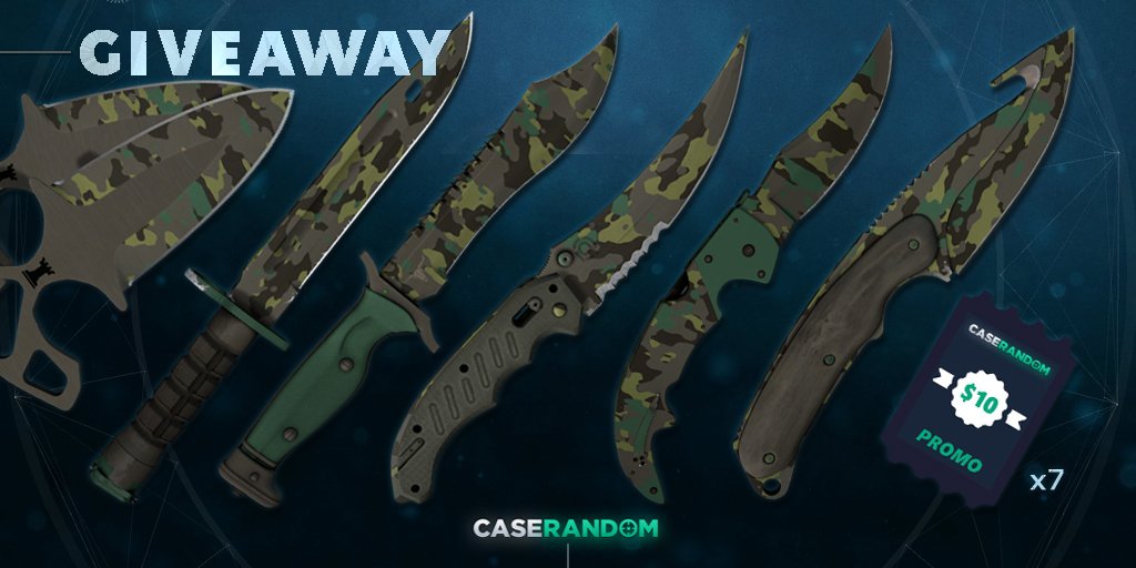 caserandom's tweet image. Win 🏆★ Boreal Forest Knives 🎁 
-Go goo.gl/H5Z2Vv  
-RT&amp;amp;Like⌛️