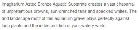 lauracreature's tweet photo. When your creative writing degree lands you a sweet gig at the fish tank gravel factory. #vastchaparral #endlessdepth #magicalcarpet https://t.co/YS1BeIxsuq
