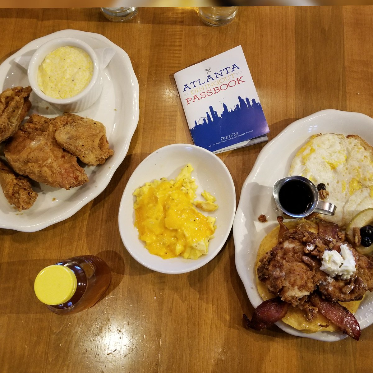 god4bandme's tweet photo. Looking for a #gift that keeps on giving? Those are the perfect kind to me. @tupelohoneycafe is one of the many #bogo deals found in the #diningoutatlpassbook. Only $39.00 each. A #valentinesday gift for the #foodies in your life. Use code G4BM18. Link: https://t.co/Dyz4rfv2x8 https://t.co/Ouy1qpV9SP