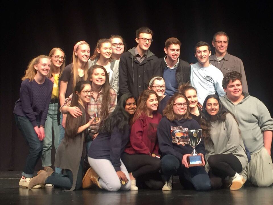 bwhstech's tweet photo. BRIAR WOODS IS GOING TO STATES! Congrats to everyone for working so hard and giving powerful performances today! https://t.co/SeIYU5LMZW