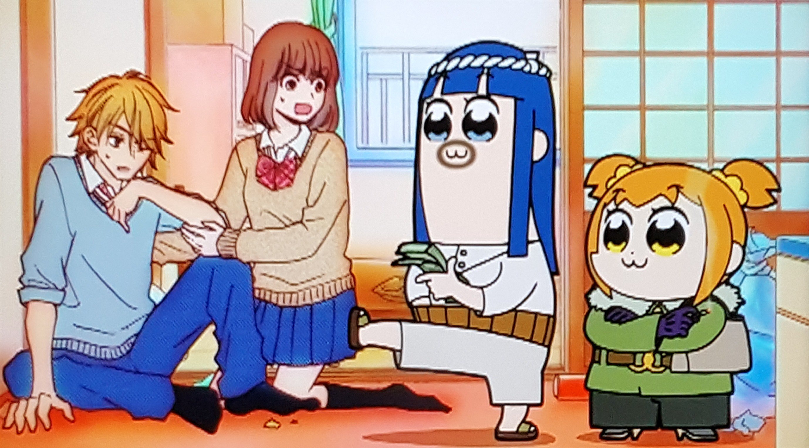 ｍｏｔｏｋｉ ポプテピピック 5 今回はある意味aパートの方がヤバい 金田朋子 小林ゆうは夢の共演かつまぜるな危険 両コンビでのアドリブの違いが面白く 自由度が高い一方で全体的に狂気度も高いと感じたのは 挿入歌のコーナーが無かったのもある
