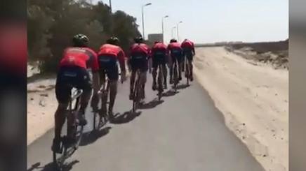 LaGazzetta_EN's tweet photo. VIDEO #Nibali, tests of #cronosquadre https://t.co/Nf4Ivvp0Tw #ciclismo #news https://t.co/ly5nHw573J