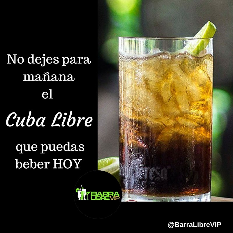 BarraLibreVIP's tweet photo. Para relajar una tarde intensa disfruta un trago. #BarraLibreVIP https://t.co/ASCMULHaSS