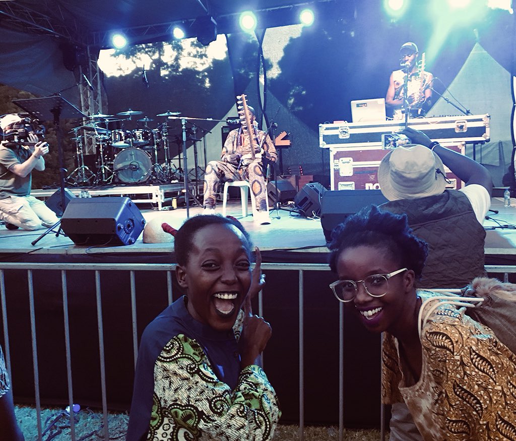 Artachat's tweet photo. Triple Joy = #OtimAlpha + @Vugafrica #DJKampire + @darlkomu // @AfricaNouveau #EastAfricaArts https://t.co/e2ASkJYu4Y
